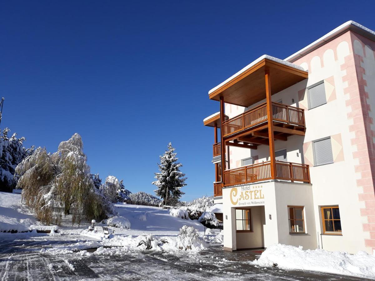 Hotel Castel Oswald Von Wolkenstein Castelrotto Exterior foto